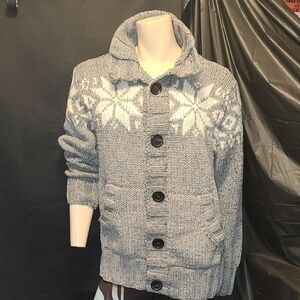 Aeropostale Gray Knit Sweater Label - L/G